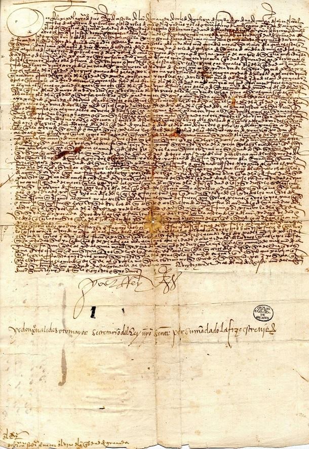 El Privilegio del Vino — Granada, 1505